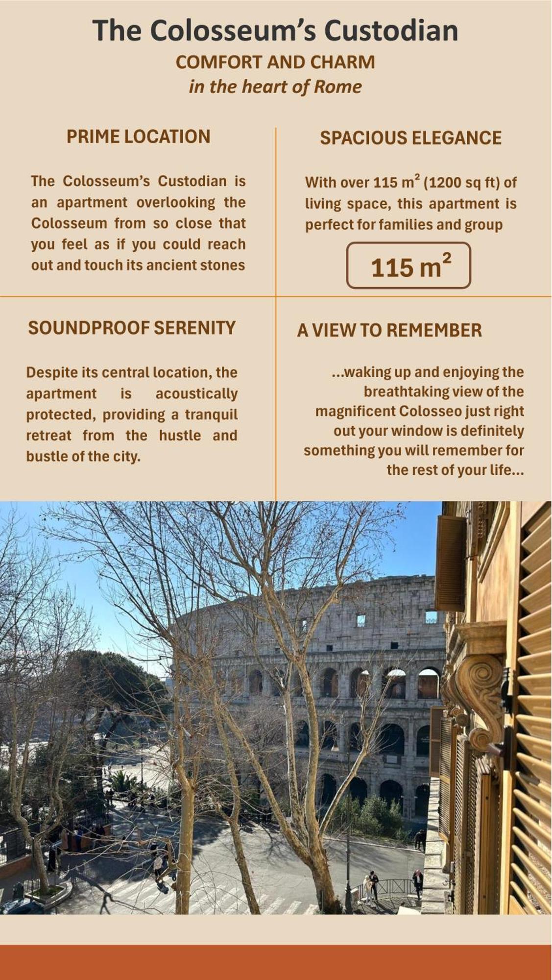 Colosseum'S Custodian - Apartment 115 M2 Roma Esterno foto